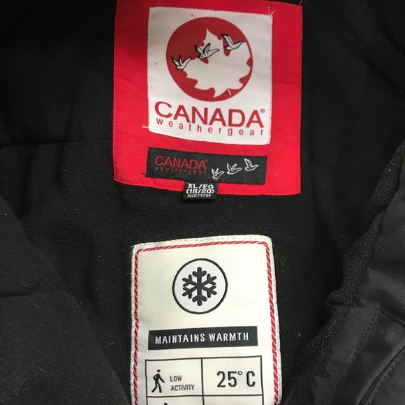 Canada Weather Gear Insulated Parka - Child XL - Picture 4 of 8